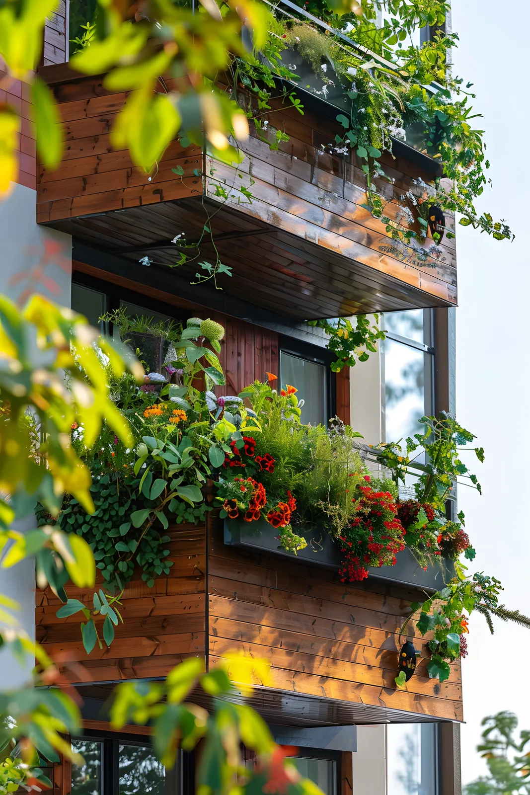 Apartment Complex Garden